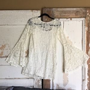Abercrombie and Fitch Long Sleeve Lace Dress